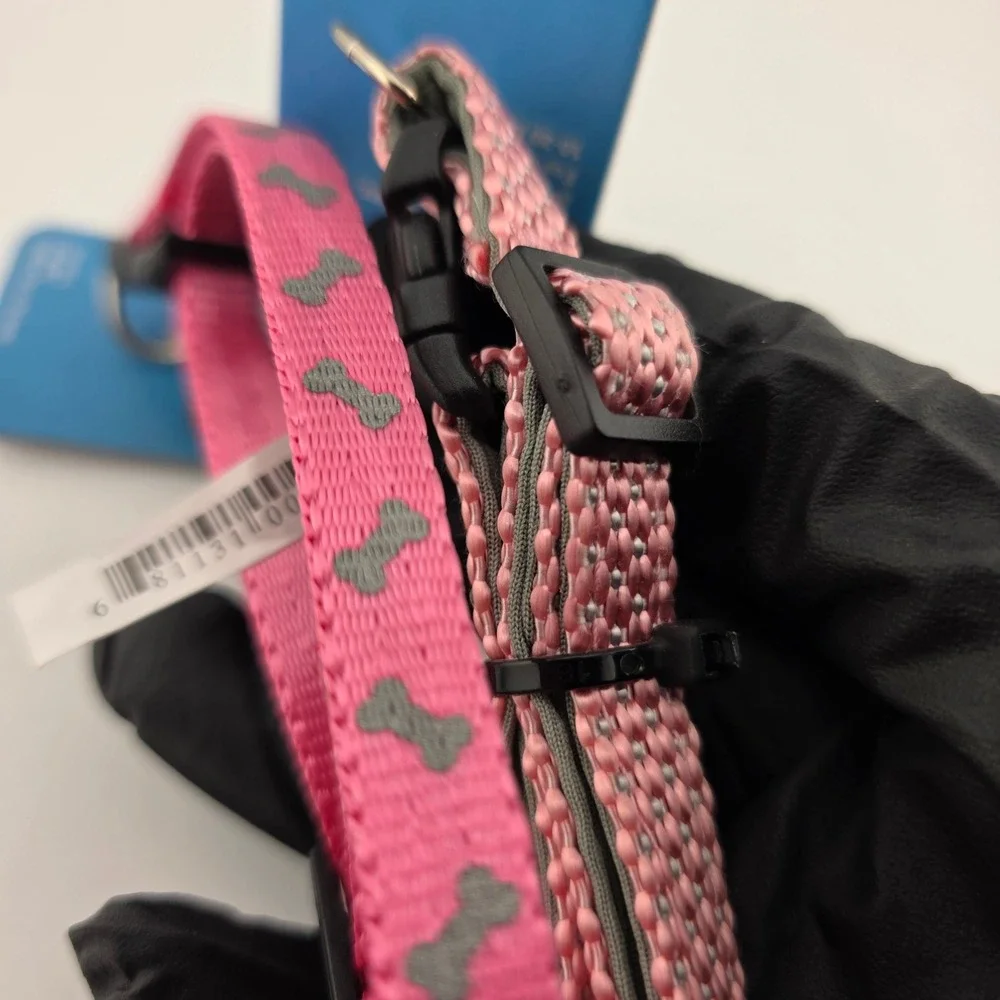 Vibrant Life‎ Dog Collar Bundle Padded Reflective Pink Styles Size S